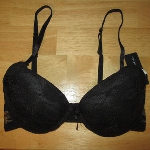 Tart Noir 34C Black Mia Push Up Convertible Bra